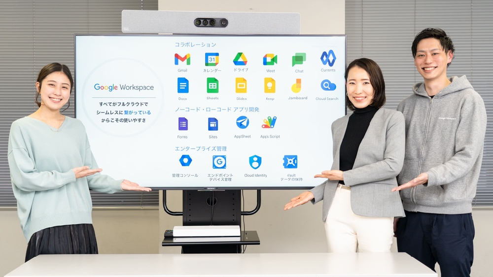 さまざまなツール連携で変革を実現する「Google Workspace」の考え方